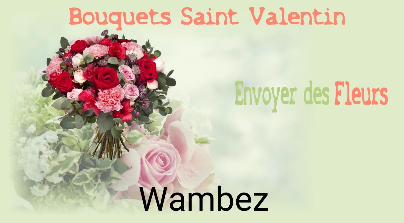 Roses de Saint-Valentin livrées à Wambez
